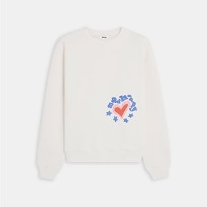 Mad Happy Heartfelt Fleece Crewneck